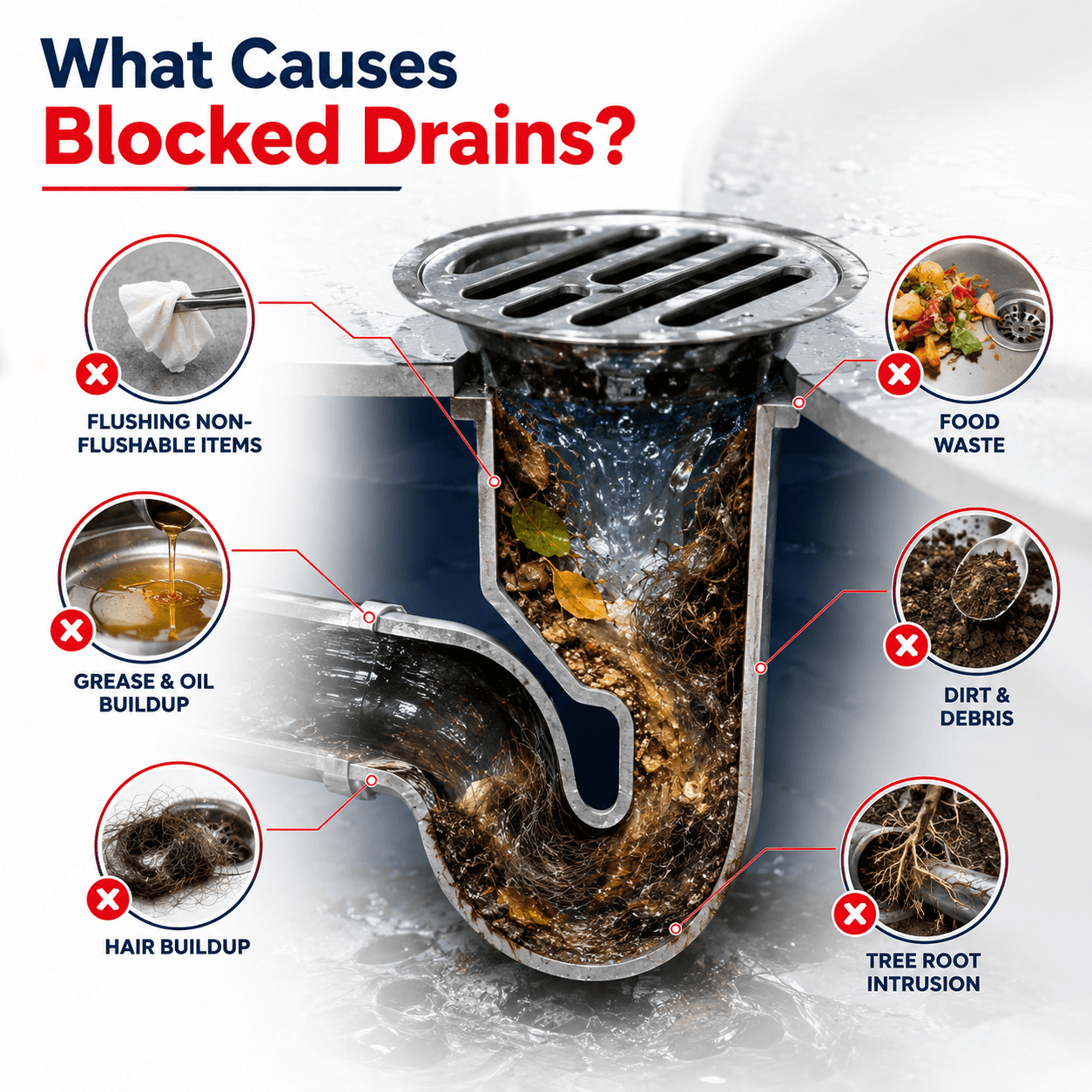 Blocked Drains & Sewers